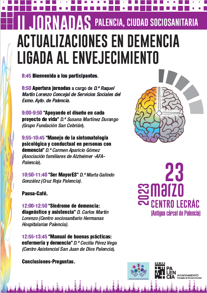 II Jornadas Palencia, Ciudad Sociosanitaria