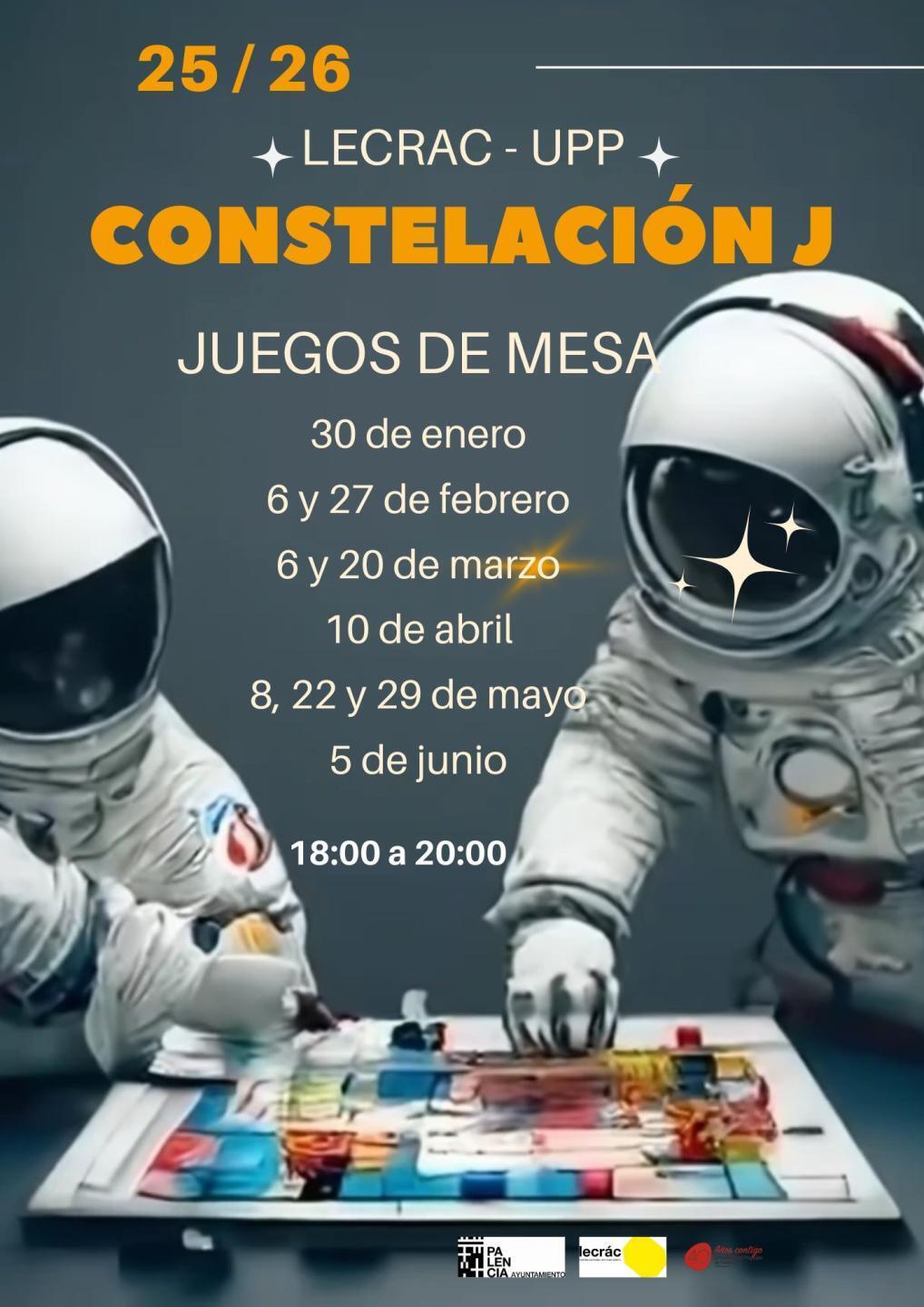 Calendario juegos constelacion J