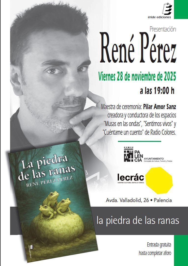 cartel presentacion libro rene perez