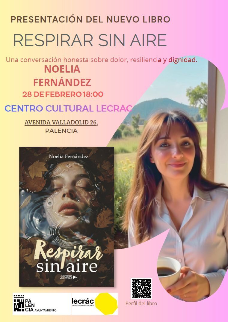 cartel presentación libro noelia fernández