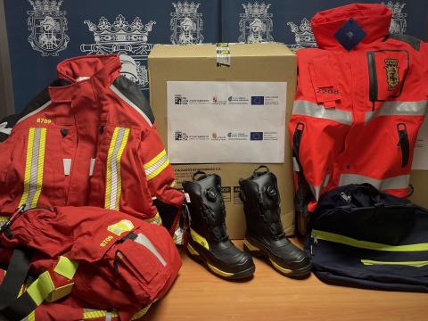 Adquisición de vestuario y equipos de protección individual (EPI´s)