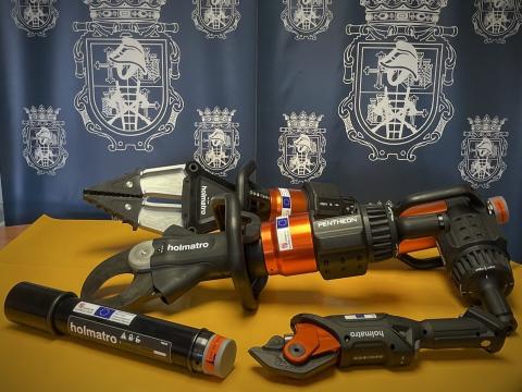 Adquisición de equipos de rescate en accidentes de tráfico