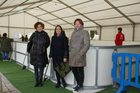 Un momento de la inauguración.