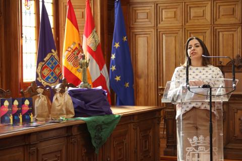 La alcaldesa de Palencia, Miriam Andrés.