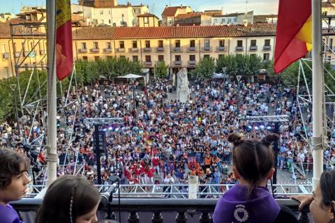 Plaza Mayor Pregón Infantil