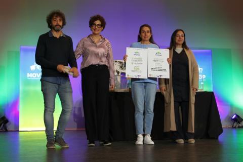 Foto de familia ganadora Concurso GPS Art