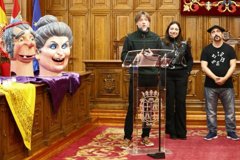 Un momento de la presentación de la programación de Las Candelas.