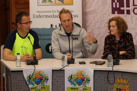 Un momento de la presentación en la sala de concejales.