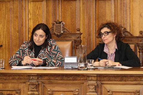 Un momento del encuentro informativo en la Casa Consistorial.