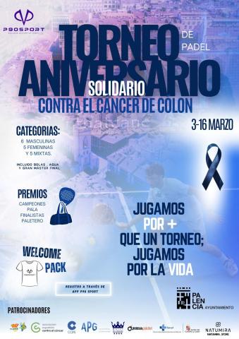 Cartel Torneo Pádel