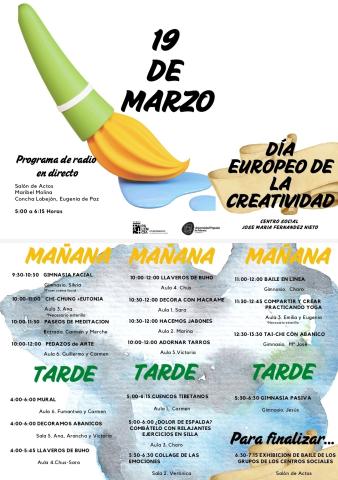 Programa de actividades.