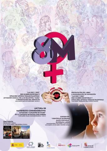 Cartel actividades 8M.