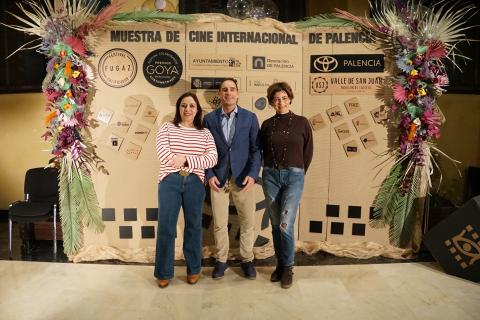 La alcaldesa de Palencia, Miriam Andrés y la concejala de Impulso Económico, asistieron a la clausura  de la 34 MCIP.