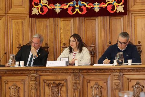 Estuvo presidida por la alcaldesa de Palencia y el subdelegado del Gobierno.