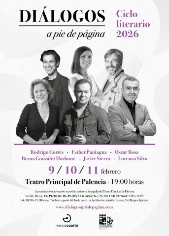 CARTEL DIÁLOGOS A PIE DE PÁGINA