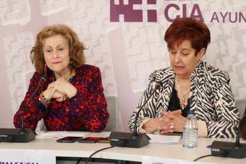 Un momento de la presentación en la sala de concejales.