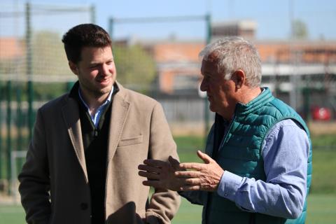 La actuación, llevada a cabo dentro del Plan de Mejora de Instalaciones Deportivas Municipales, da respuesta a una demanda histórica del Club Deportivo San Telmo.