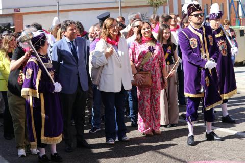 Los actos comenzaron a las 11:30 h desde la iglesia de San Ignacio y Santa Inés subiendo en procesión hasta la ermita.