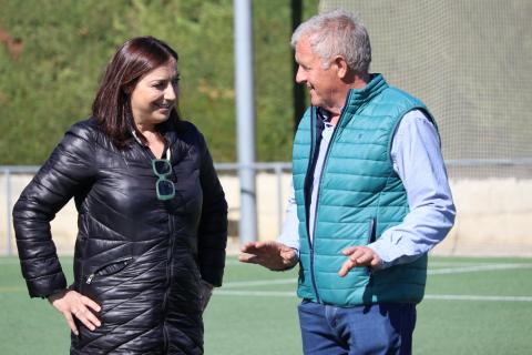 La actuación, llevada a cabo dentro del Plan de Mejora de Instalaciones Deportivas Municipales, da respuesta a una demanda histórica del Club Deportivo San Telmo.