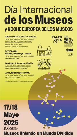 Habrá jornada de puertas abiertas en el Punto del Románico y el Museo del Agua y visitas teatralizadas en los entornos de estos espacios que abordarán la historia del románico hasta el gótico y del Canal de Castilla.