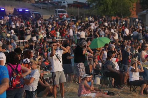Palencia vivió ayer una de esas imágenes que están destinadas a convertirse en recuerdo.