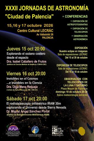 Se llevarán a cabo, entre los días 15 y 18 de octubre en el Centro Cultural Lecrác y la Plaza Mayor, con la presencia de destacados investigadores