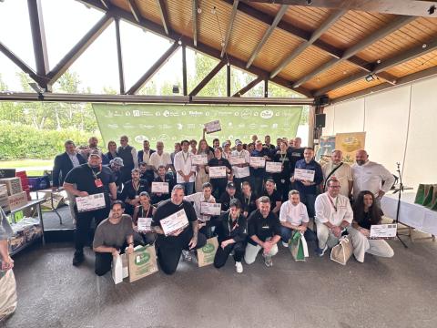 La Gran Final se ha celebrado en el Hotel Rey Sancho (Palencia) con showcooking abierto al público y transmisión en streaming en el canal del Ayuntamiento de Palencia y en palenciabrava.es.