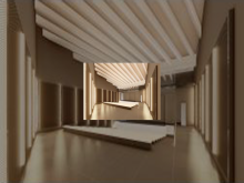 imagen La Calle Burgos permanecerá cortada al tráfico los días 3 y 4 de noviembre de 8:00 a 19:00 horas debido a la instalación de la cubierta, de grandes dimensiones, del patio del Teatro Principal