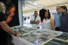 El Paseo del Salón acoge esta feria con más de 50.000 referencias fonográficas hasta el 10 de septiembre.