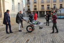 La  silla se estrenará en la 42 edición de la San Silvestre Popular Palentina. 