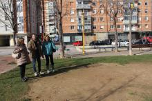 El concejal de Obras y Urbanismo, Álvaro Bilbao, recorre el Carmen y el Campo de la Juventud junto a los presidentes de las asociaciones vecinales para ver qué actuaciones pueden acogerse al Plan de Asfaltado y de Mantenimiento.