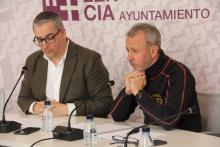Antonio Casas y Javier Villena en la rueda de prensa. 