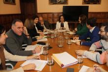 Un momento de la celebración de la Junta de Gobierno Local.