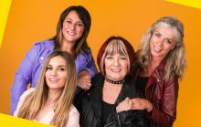 Un elenco de lujo, formado por cuatro grandes actrices de la escena española estrena, el próximo 26 de abril en el Teatro Principal de Palencia, Las que gritan, la nueva obra de Pentación Espectáculos y Coribante.