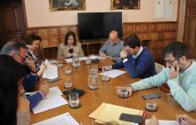 Un momento de la Junta de Gobierno Local celebrada esta mañana.