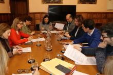 Un momento de la JGL celebrada en la mañana de hoy viernes.