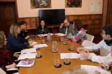 Un momento de la Junta de Gobierno Local celebrada esta mañana en la Sala de Concejales. 