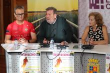 Un momento de la rueda de prensa ofrecida en la sala de concejales. 