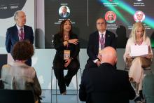 La alcaldesa de Palencia, Miriam Andrés, ha asistido a la Franchise Innovation Summit (FIS) 2025, un foro promovido por la Asociación Española de la Franquicia (AEF).