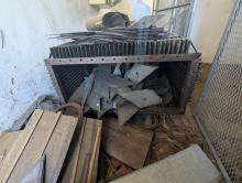 Los hechos tuvieron lugar este martes, cuando la central recibió un aviso sobre la presencia de una columna de humo en una quesería abandonada. 