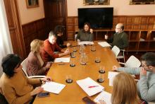 La sala de concejales acogió esta mañana una nueva sesión de la Junta de Gobierno Local. 