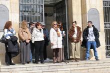 El texto, aprobado por el Consejo Municipal de la Mujer, fue leído por Laura García, técnica de Igualdad del Ayuntamiento