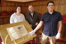 El precio abonado por la adquisición del documento que hasta ahora se encontraba en manos privadas ha sido de 13.500 euros. 