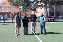 La actuación, llevada a cabo dentro del Plan de Mejora de Instalaciones Deportivas Municipales, da respuesta a una demanda histórica del Club Deportivo San Telmo.