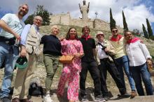 Periodistas nacionales visitaron la ciudad para ayudar a conseguir la declaración de Interés Turístico Nacional.