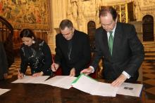 El acuerdo de colaboración permitirá renovar la iluminación ornamental exterior de este monumento de interés cultural mediante tecnología LED de última generación, recuperando su esplendor y reduciendo tanto el consumo energético como las emisiones de CO₂