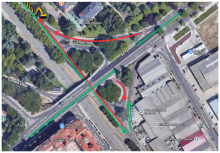 Únicamente afectará al carril sentido centro ciudad.