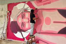 Una iniciativa que llenará de color y creatividad el exterior del Pabellón Diego Cosgaya de la ciudad el próximo sábado, 24 de octubre.