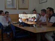 Imagen El Patronato Municipal de Deportes estudiará que el Palencia Cristo Atlético y CD La Salle unifiquen en El Otero la actividad ordinaria de sus 13 equipos