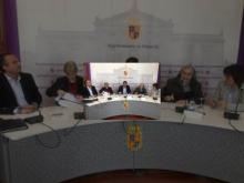 Imagen Momento de la firma de ambos convenios